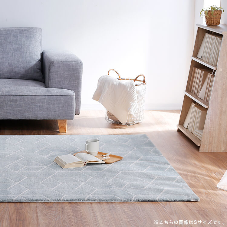 [200×250] Lサイズ 長方形ラグ ウィルトン織 厚手 ベルギー産 [3]