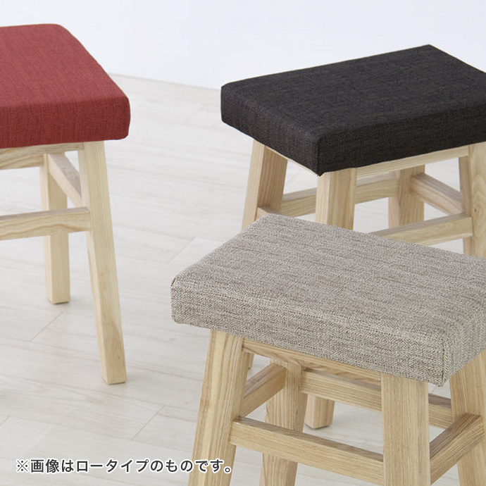 【幅36cm】Bambi 木製ハイスツール [4]