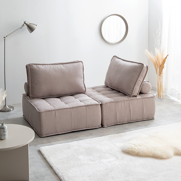 【2点セット】Mieux ローソファ [4]