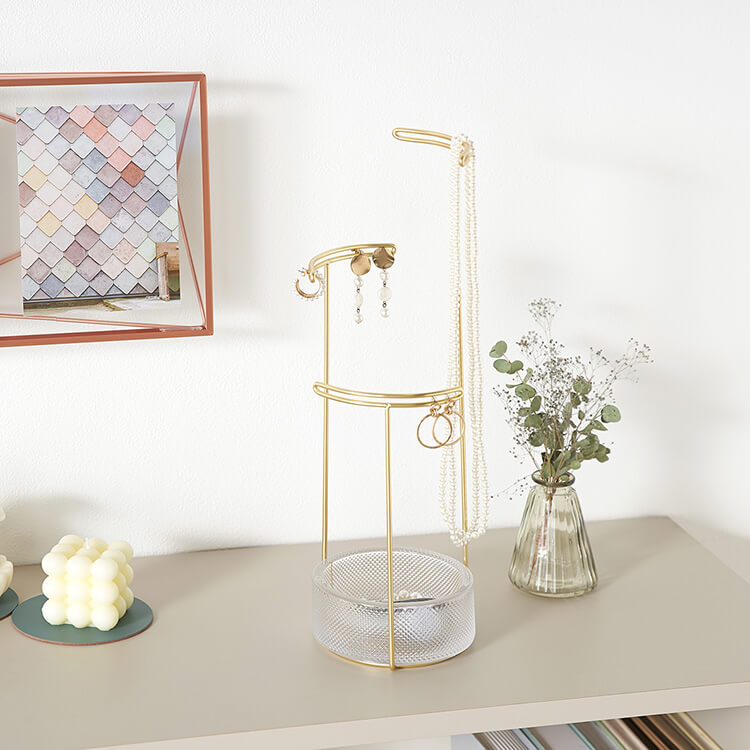 テソラ ジュエリースタンド グラス Umbra [3]