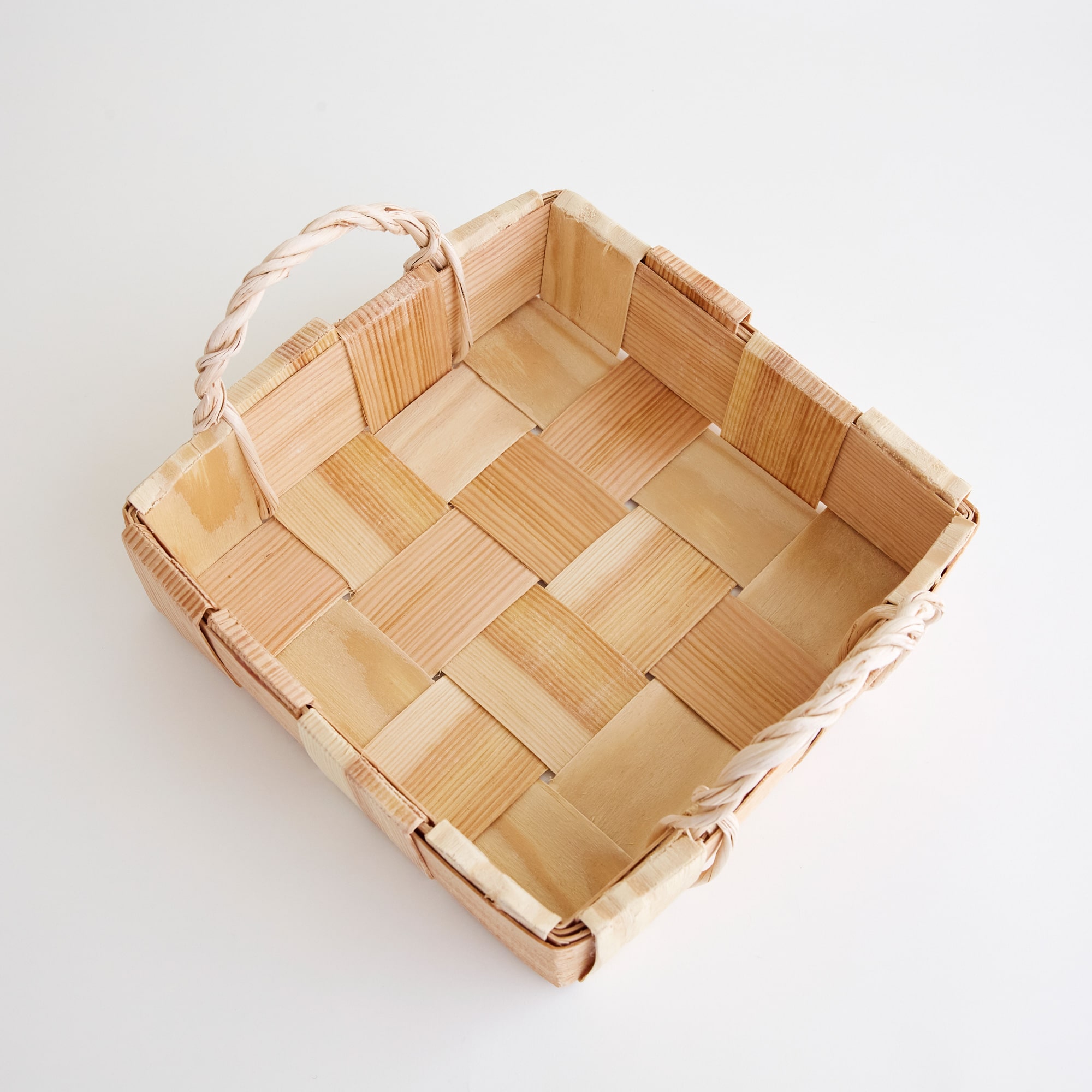 [IDEE]パインバスケット スクエア [2]