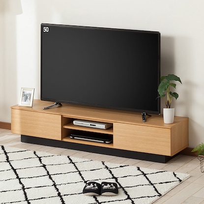 テレビ台(ローボードレシェンテ 150LB LBR) [2]
