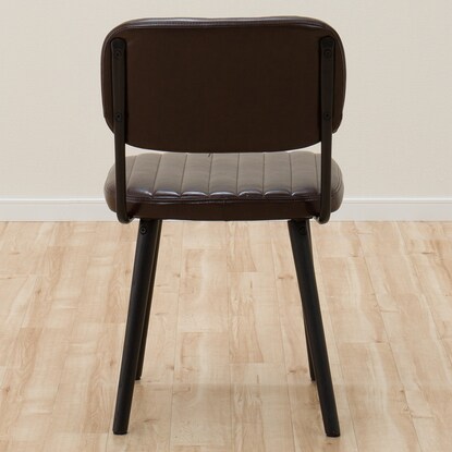 傷・汚れに強い合成皮革 チェア (Nシールド ゲーリッグ 3 DBR） [4]