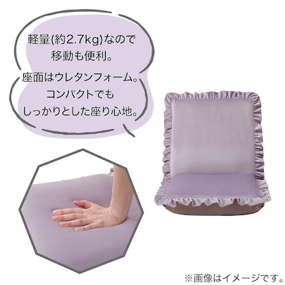 コンパクト座椅子(LC-A03FRL GPU) [5]