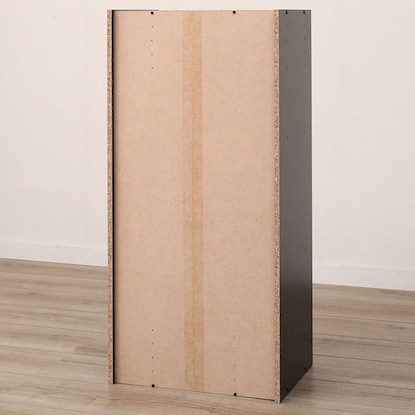 カラーボックスカラボ 3段(ブラック×ホワイト) [3]