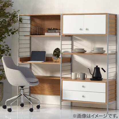 デスクシェルフ ASM001DS160 WH(Living in Comfort) [5]