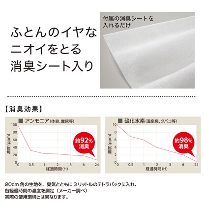 掃除機がいらない消臭布団圧縮袋(M) [3]