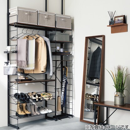 【Nポルダ専用】ネット(幅80cm ブラック NP1) [4]