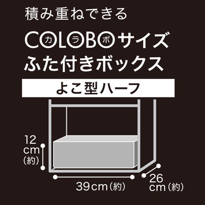 フタ付きトタンバスケット よこ型ハーフ [2]