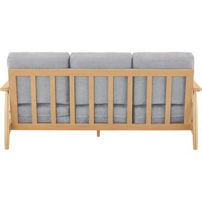 3人用布張りソファ(IG01 LGY/LBR) [4]