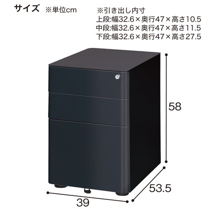 ワゴン(CRY-NT PLUS シリンダー錠 BK) [5]