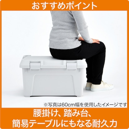 頑丈アクティブストッカー(幅40cm ライトグレー) [3]