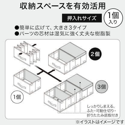 伸縮収納BOX(押入れサイズ EB2s01 655) [3]