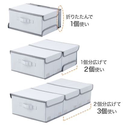 伸縮収納BOX(押入れサイズ EB2s01 655) [4]