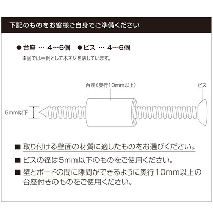 【専用フック5個付き】マグネット対応可能なスチールパンチングボード(77.2×29.7cm ホワイト) Nポルダ幅80cm対応 [4]