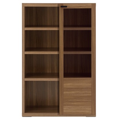 木製書庫(両開きガラス戸 SHELF GFD-74 WN) [2]