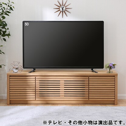 テレビ台(ローボードショア150B LBR) [2]