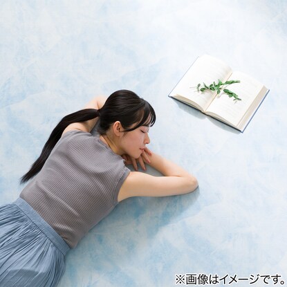 15mmウレタン入り接触冷感ラグ(NクールSP アイス 185X185) [2]