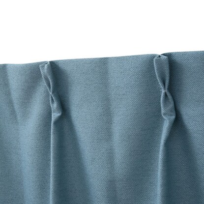 遮光1級・遮熱・遮音・156サイズカーテン　ターコイズブルー(TBL 200×190×1) [4]