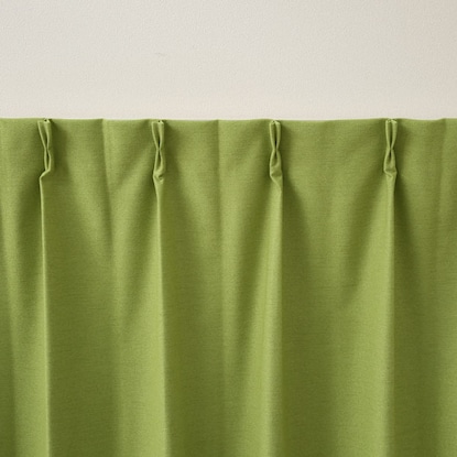 遮光1級・遮熱・遮音・156サイズカーテン　グリーン(GR 200×240×1) [2]