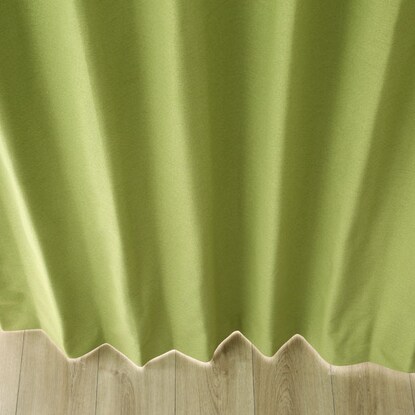 遮光1級・遮熱・遮音・156サイズカーテン　グリーン(GR 200×240×1) [3]