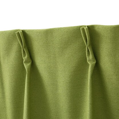 遮光1級・遮熱・遮音・156サイズカーテン　グリーン(GR 200×240×1) [4]