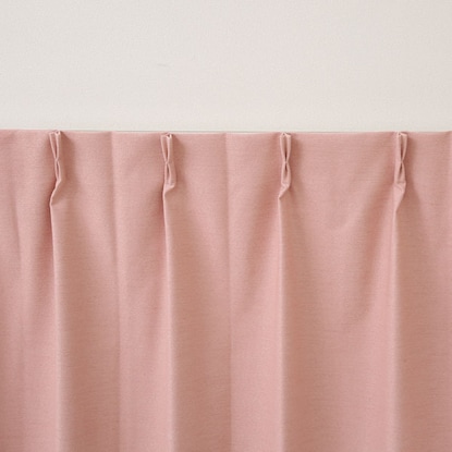 遮光1級・遮熱・遮音・156サイズカーテン　ピンク(PI 100×235×2) [2]