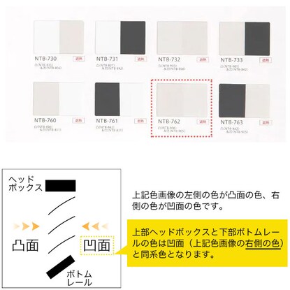 NTブラインド25ワンポール/遮熱(NTB-762/幅241-280cm/丈131-170cm) [4]