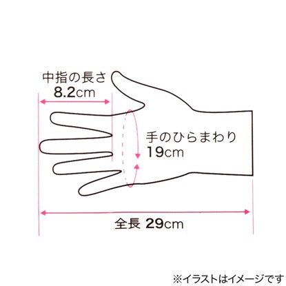 指先にフィットするニトリル手袋(M 30枚入) [2]