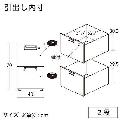 両袖机(LEED 147D-32 T2/BK) [2]