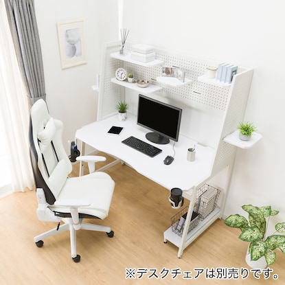 ゲーミングデスク(GM009 140 WH) [3]