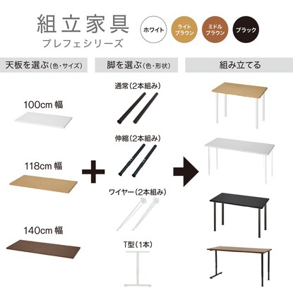 天板(プレフェ 100 WH) [5]