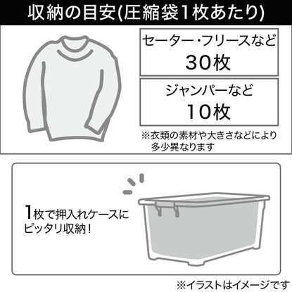 押入ケース用圧縮袋(2枚入り) [3]