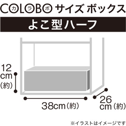 木製ボックス シャック2 よこ型ハーフ ブラック [3]