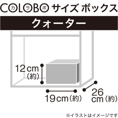 木製ボックス シャック2 クォーター ブラック [3]