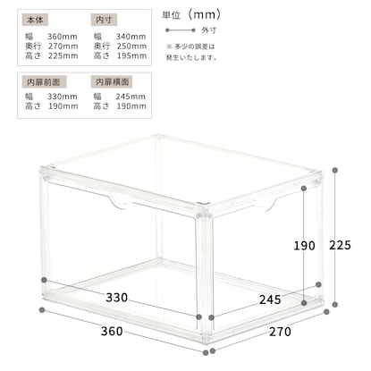 マルチクリアボックス(16L)2個セット [3]