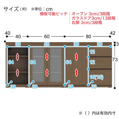 ミドルボードポルテ(MBR 180SB-T/40SB-O/60SB-G/80SB-D) [3]