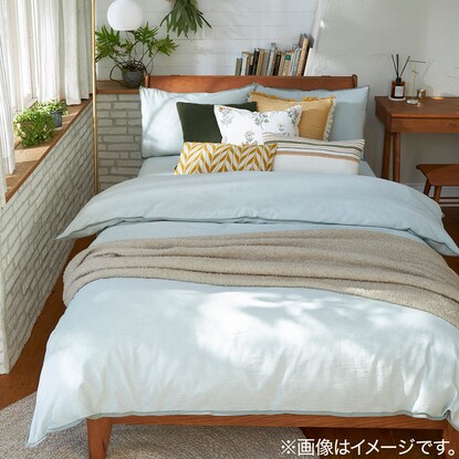 別売りヘッドボードクッション セミダブルベッドANV001用(Living in Comfort) [3]