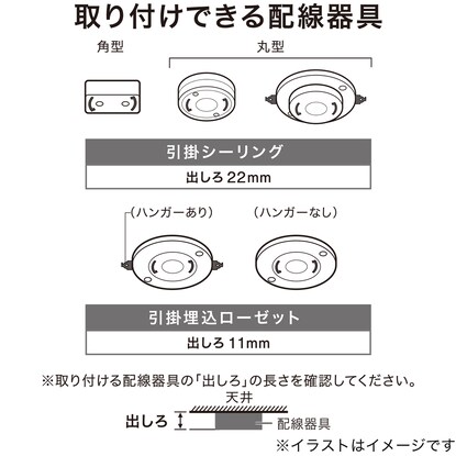 シーリングライト Nウッドリング6灯(P-6DBR) [2]