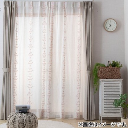 オーダーレース　LFHL211PC　2倍ヒダ(幅101-200/丈30-140cm) [4]