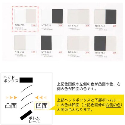 NTブラインド25ワンポール/遮熱(NTB-730/幅28-80cm/丈11-90cm) [4]