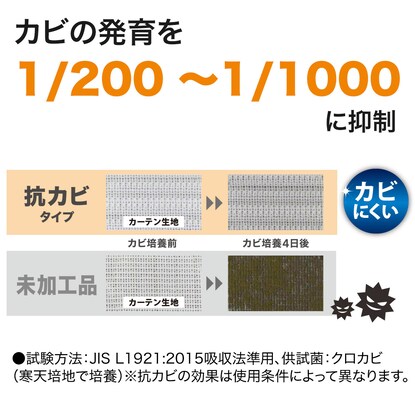 お好みサイズレースカーテン Nナチュレアンモル（幅-100/丈90-170cm） [4]