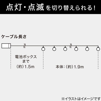 マイクロLEDライト(20球 コクーンホワイト n2BF) [2]