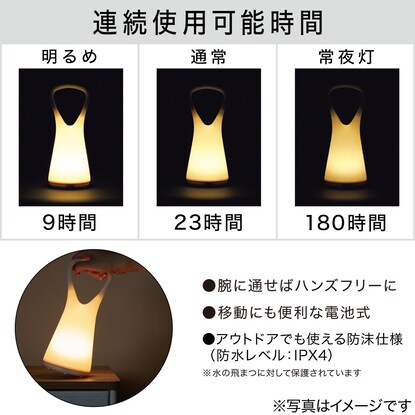 LEDランタン(ホルン) 【小型家電リサイクル回収券有 ※ニトリネット限定】 [3]