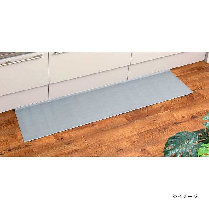 すき間を埋めるキッチンマット L-Fit モカ 約45×180cm [5]