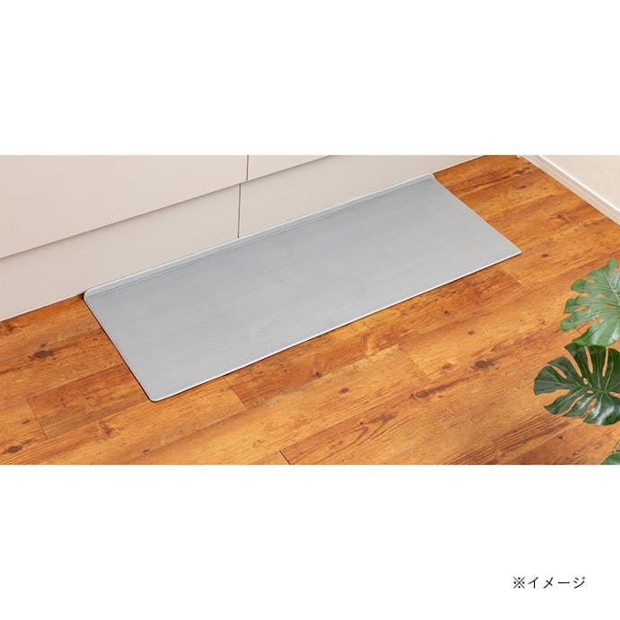 すき間を埋めるキッチンマット L-Fit モカ 約45×120cm [5]