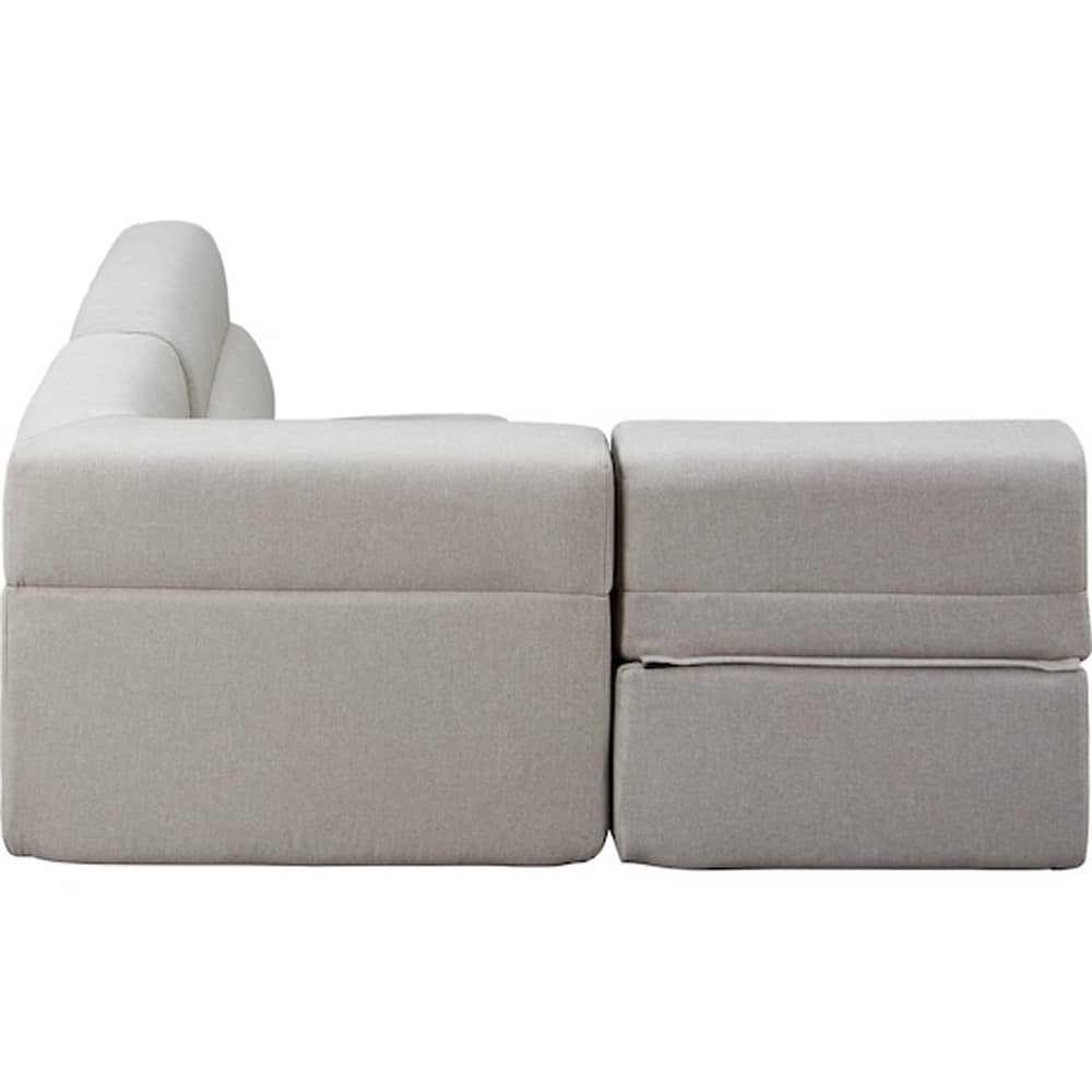 布張りローソファ3点セット(XL05 MO)　<N> [4]