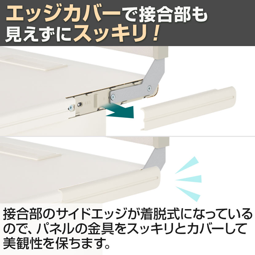 【在庫処分特価】[スチールデスクSH2専用]プラス パネルスクリーンセット 幅1200mm用 デスクトップパネル アッパースクリーン デスクパネル パーテーション 卓上 飛沫防止パネル [5]