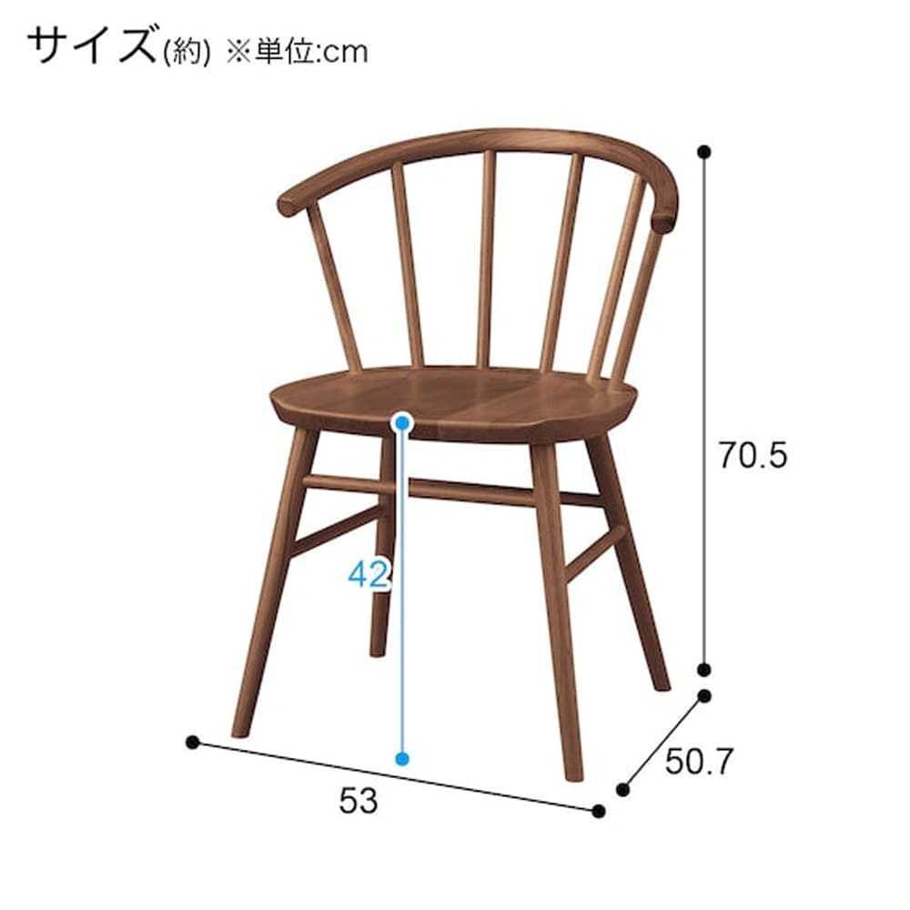 ダイニングチェア(NコレクションC-53 MBR/DR-DMO)　<N> [3]