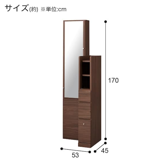 姿見ドレッサー(DR-012 MBR)　<N> [5]